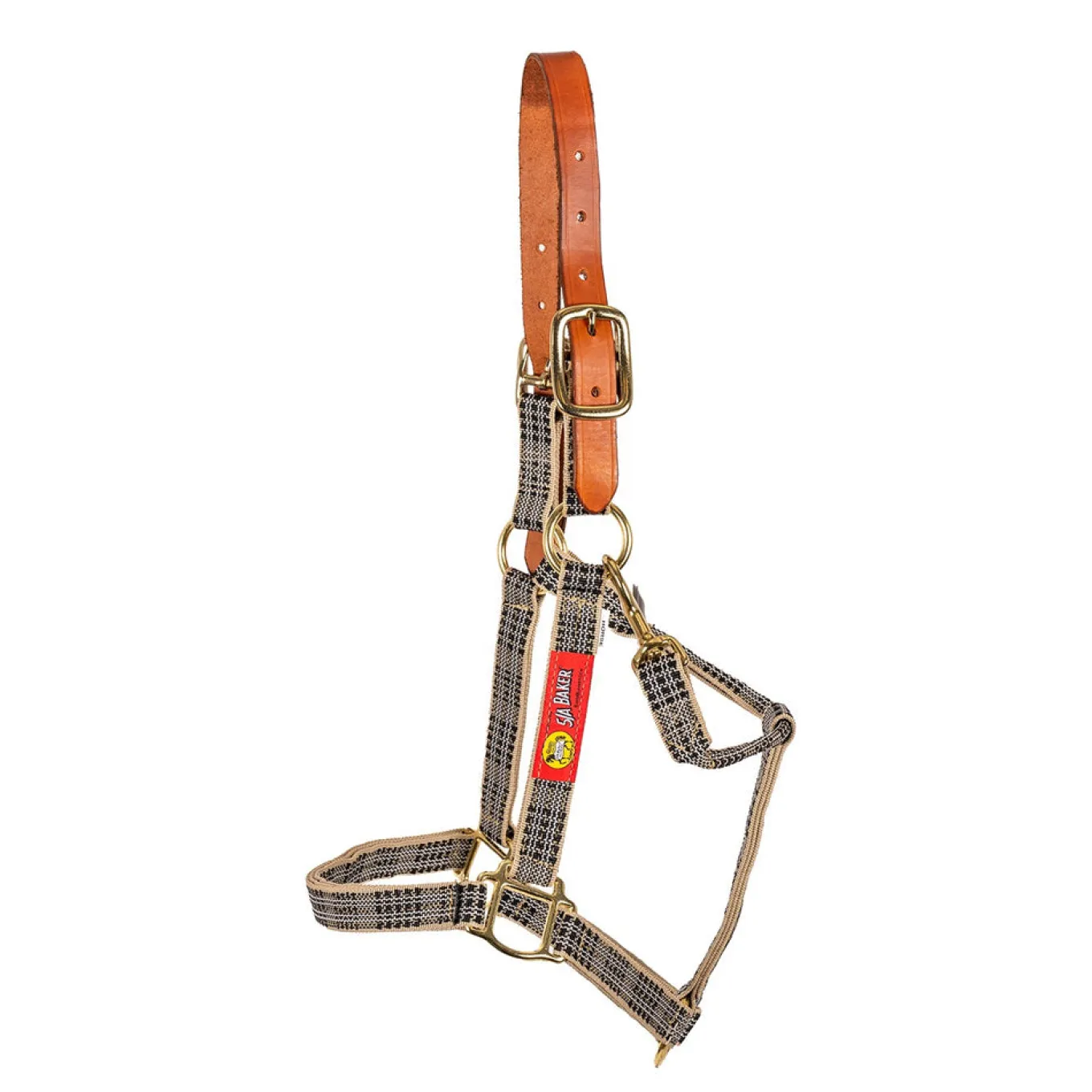 5A Baker Breakaway Halter W/ Leather Crown