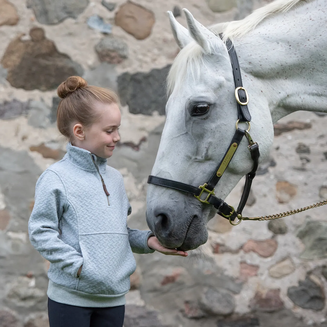 Aerion Adelia Quarter Zip Quilt Sweatshirt - Kids'
