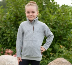 Aerion Adelia Quarter Zip Quilt Sweatshirt - Kids'
