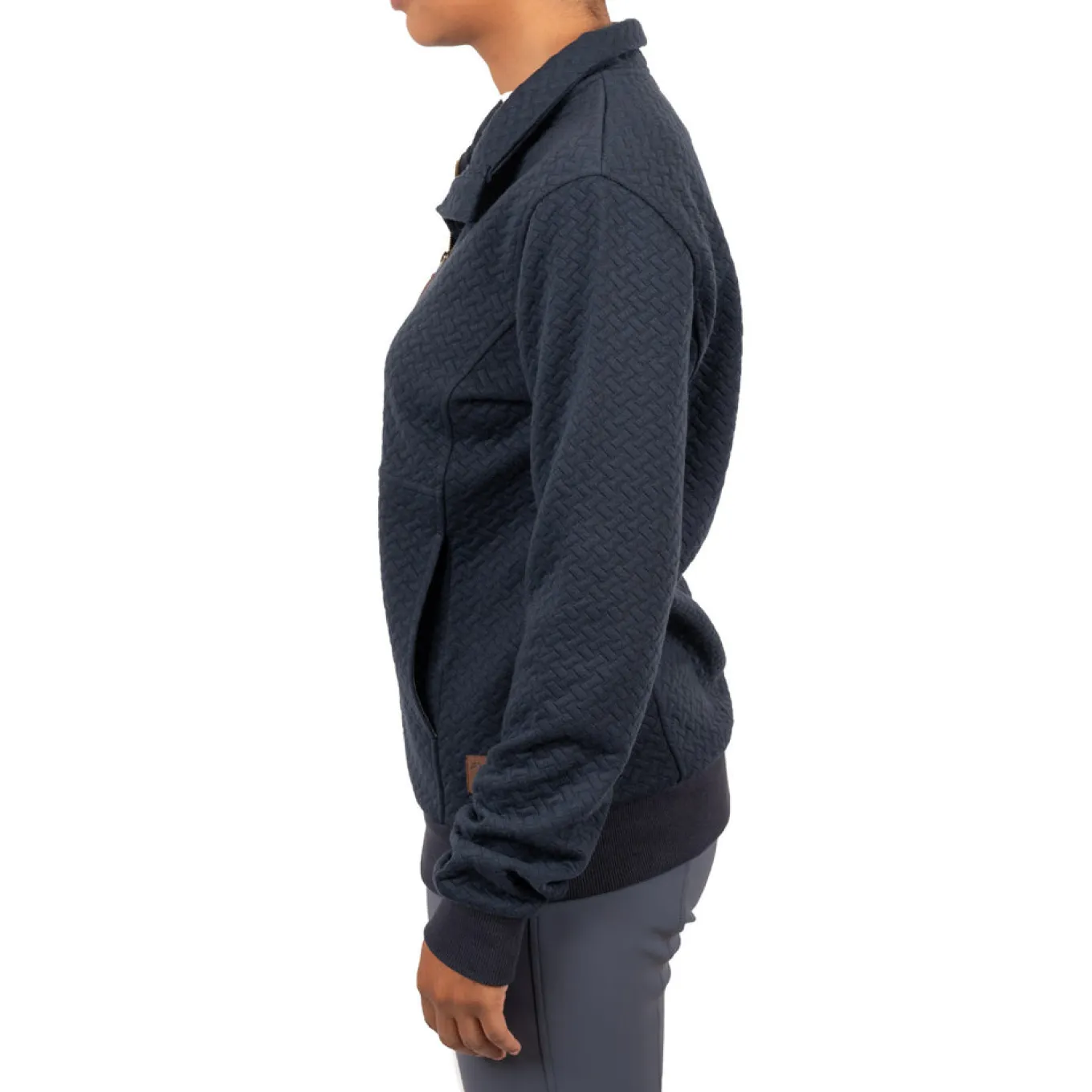 Aerion Adelia Quarter Zip Quilt Sweatshirt