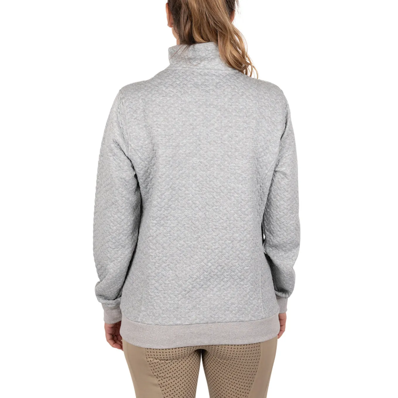 Aerion Adelia Quarter Zip Quilt Sweatshirt