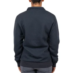 Aerion Adelia Quarter Zip Quilt Sweatshirt