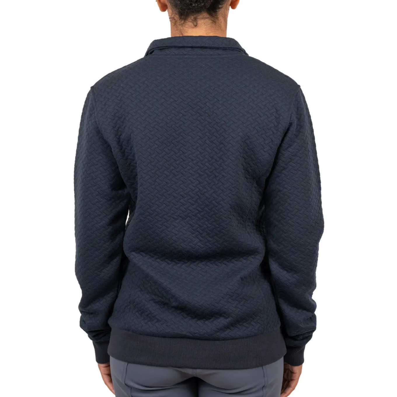 Aerion Adelia Quarter Zip Quilt Sweatshirt