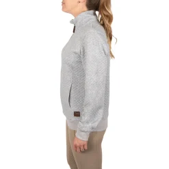 Aerion Adelia Quarter Zip Quilt Sweatshirt