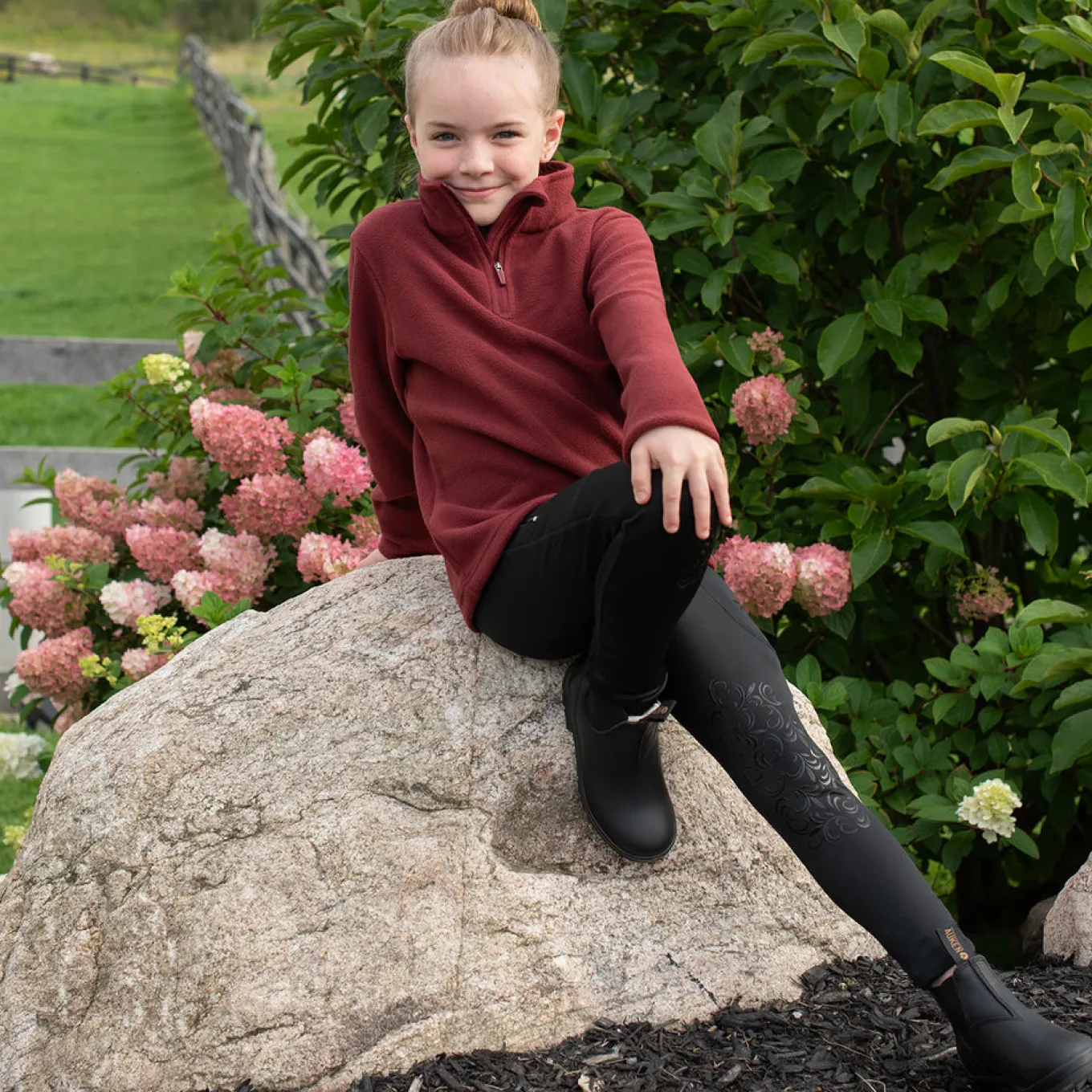 Aerion Rowan Fleece Quarter Zip Sweatshirt - Kids'
