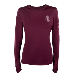 Asmar Equestrian Sustainable Long Sleeve Logo Tee