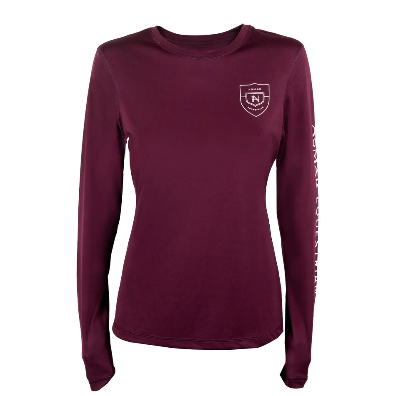 Asmar Equestrian Sustainable Long Sleeve Logo Tee