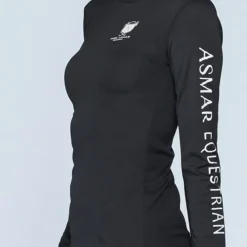 Asmar Equestrian Sustainable Long Sleeve Logo Tee