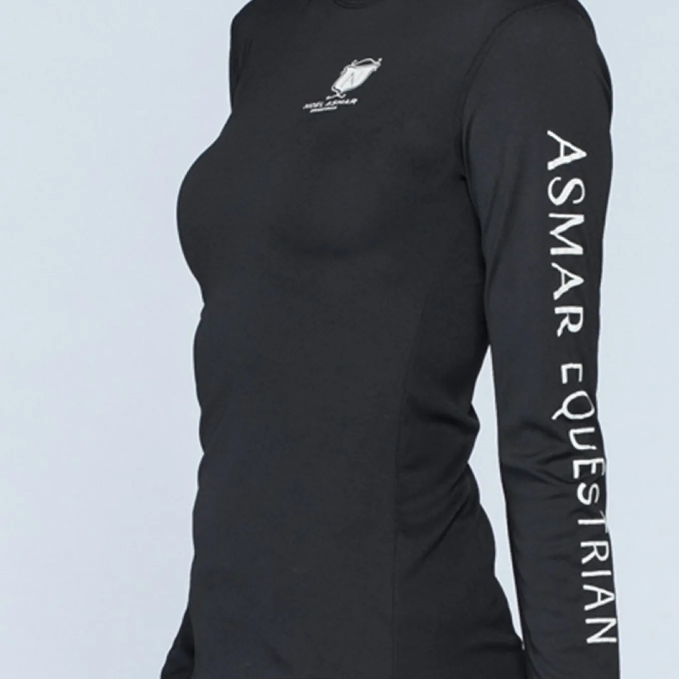 Asmar Equestrian Sustainable Long Sleeve Logo Tee