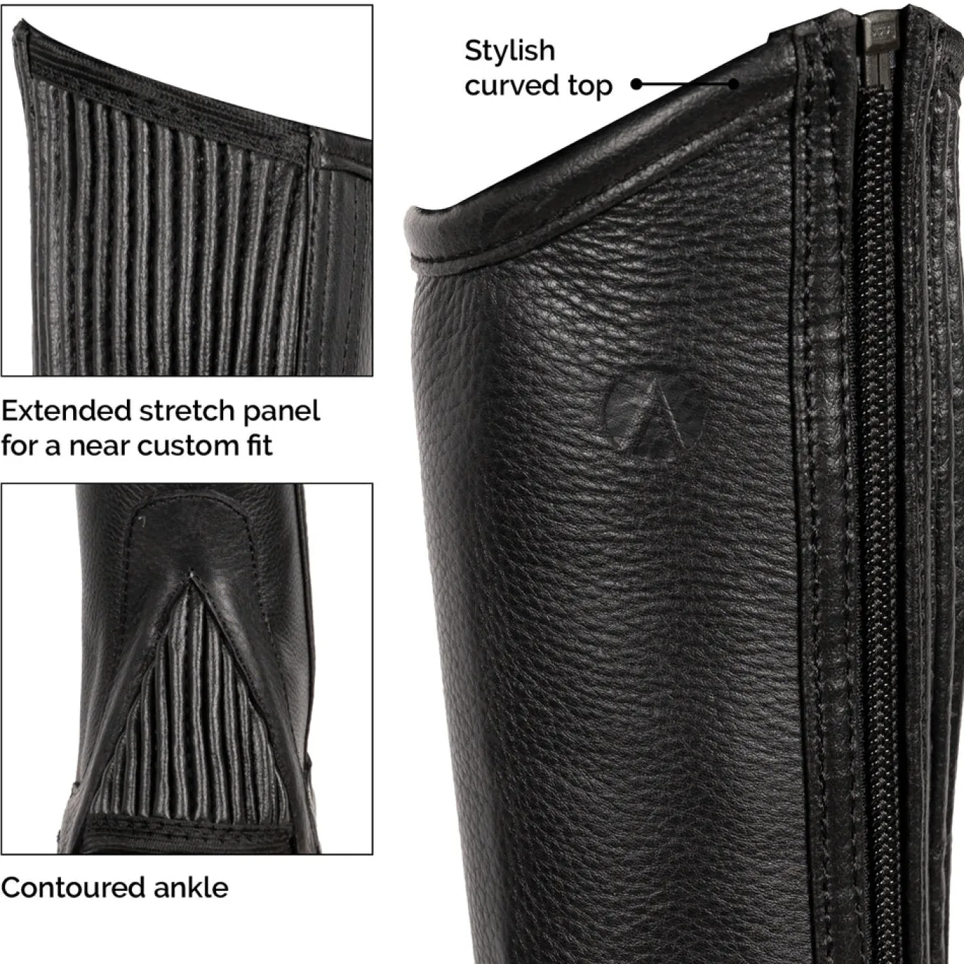 Auken FitMe Aspire Leather Half Chaps
