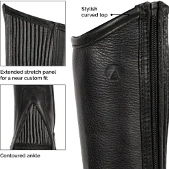 Auken FitMe Aspire Leather Half Chaps - Kids'
