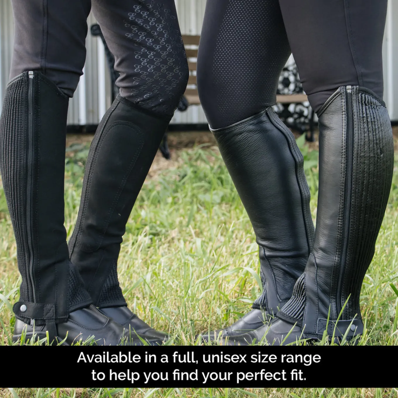 Auken FitMe Aspire Leather Half Chaps - Kids'