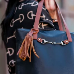 AWST Snaffle Bit Tote Bag W/ Tassel