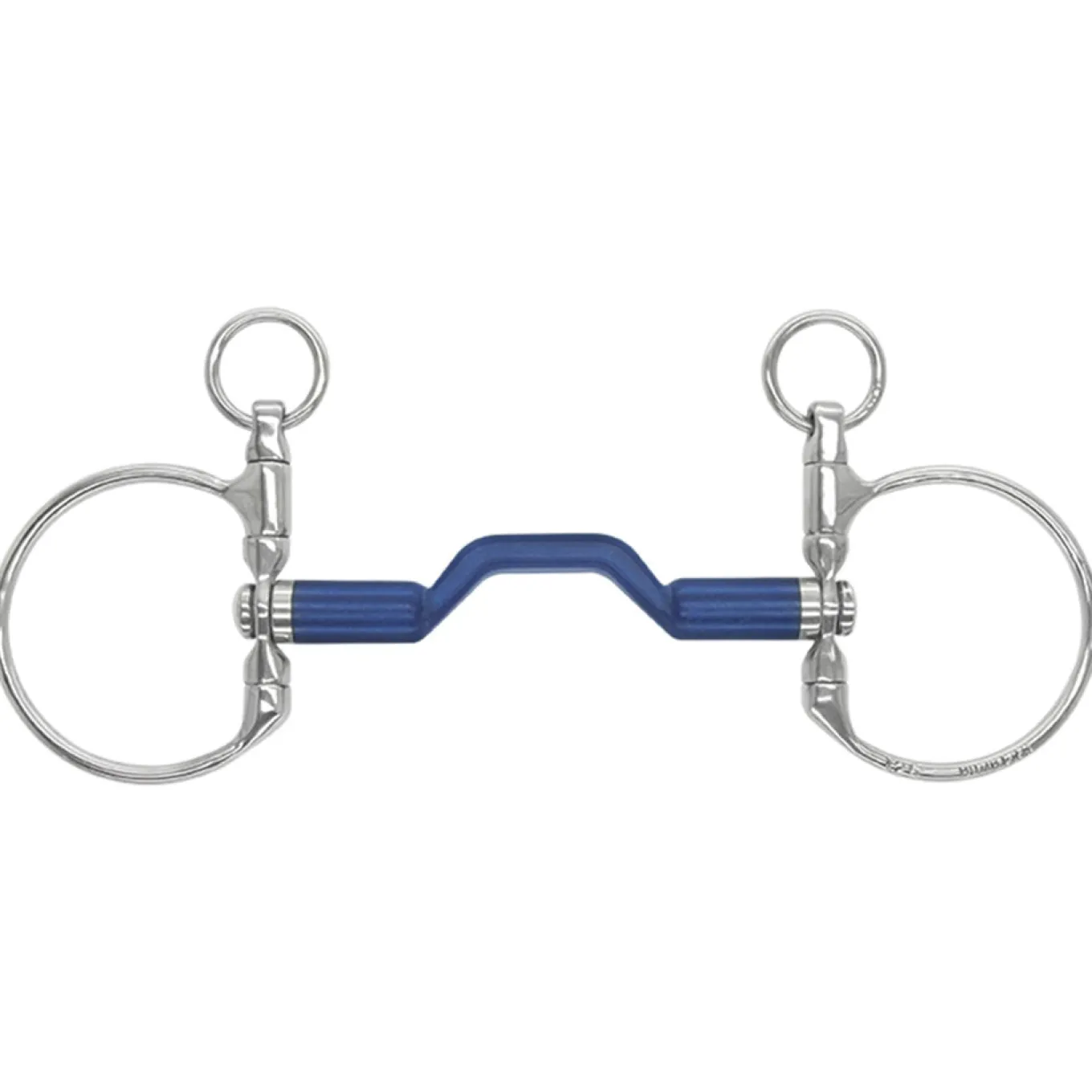 Bombers DC Dressage Bomber Blue Swivel Bit