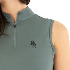 BR Isis Sleeveless Quarter Zip Top