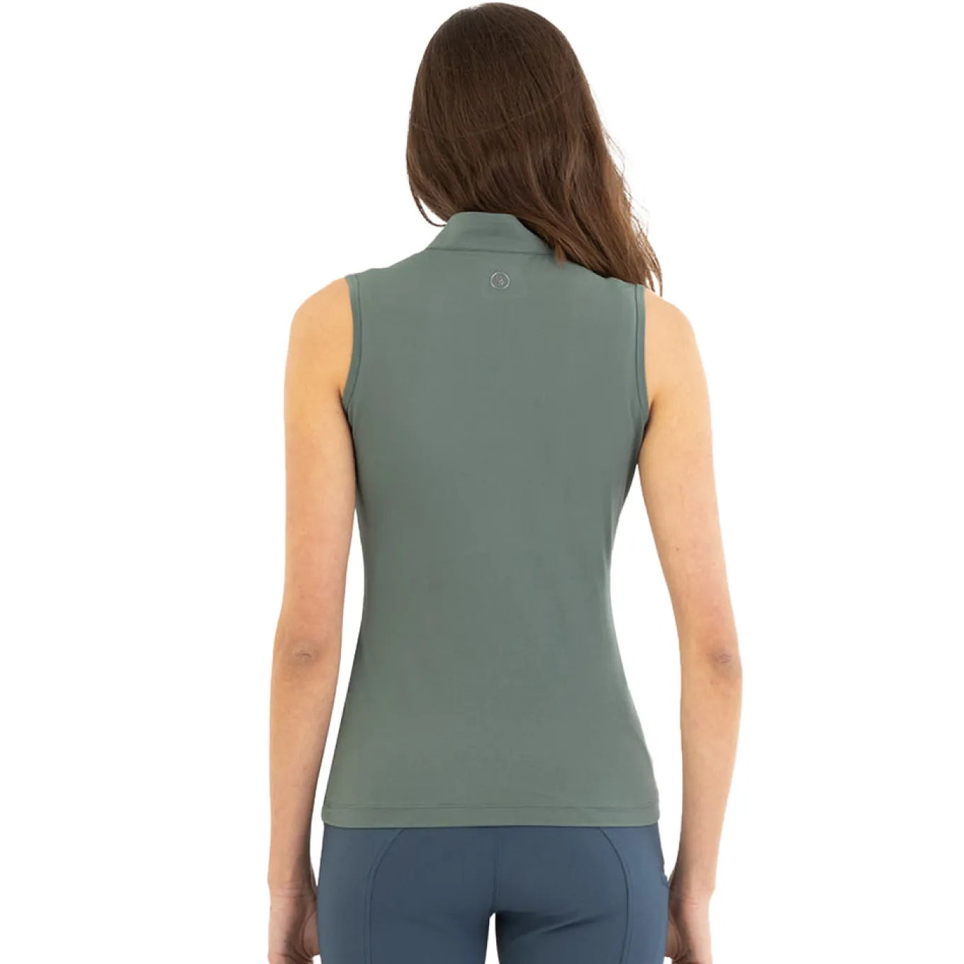BR Isis Sleeveless Quarter Zip Top