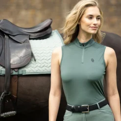 BR Isis Sleeveless Quarter Zip Top