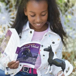 Breyer Freedom National Velvet Horse & Book Set