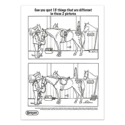 Breyer H Is For Horse Activity Book