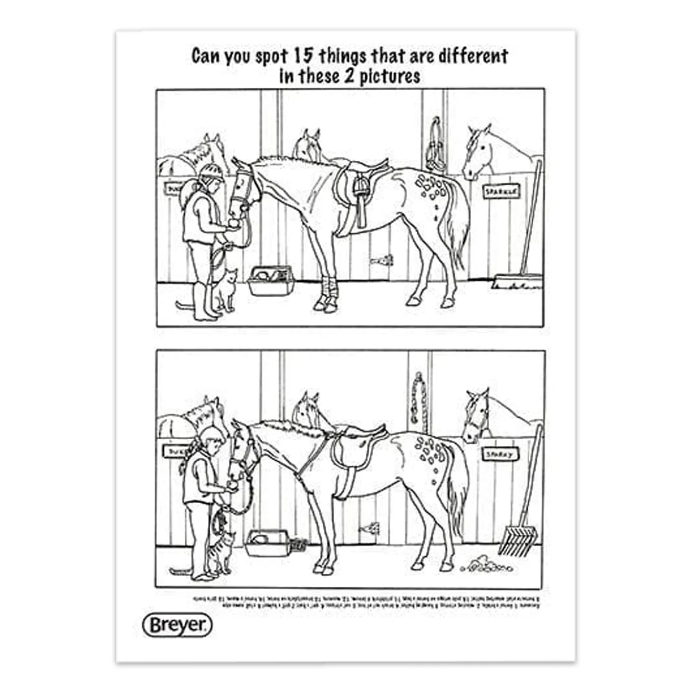 Breyer H Is For Horse Activity Book