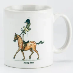 Bryn Parry Sitting Trot Rising Trot Mug