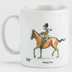 Bryn Parry Sitting Trot Rising Trot Mug