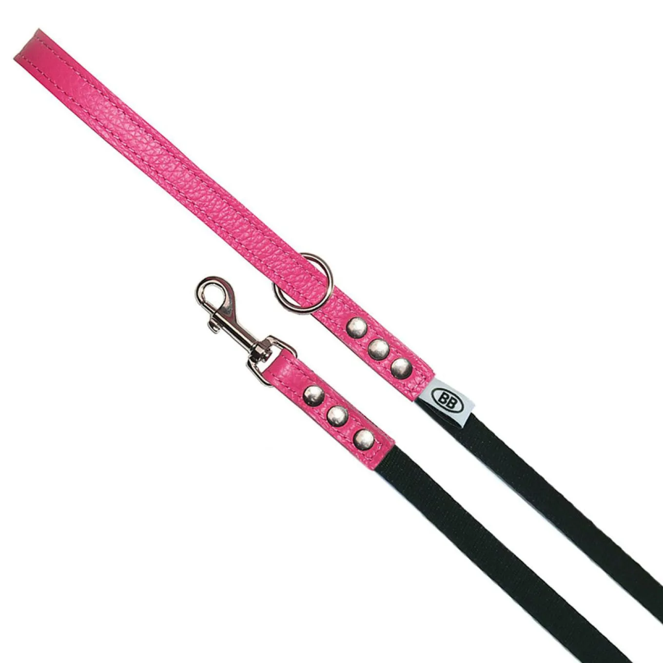 Buddy Belt Accent Leather & Nylon Leash 1.3 cm x 1.2 m