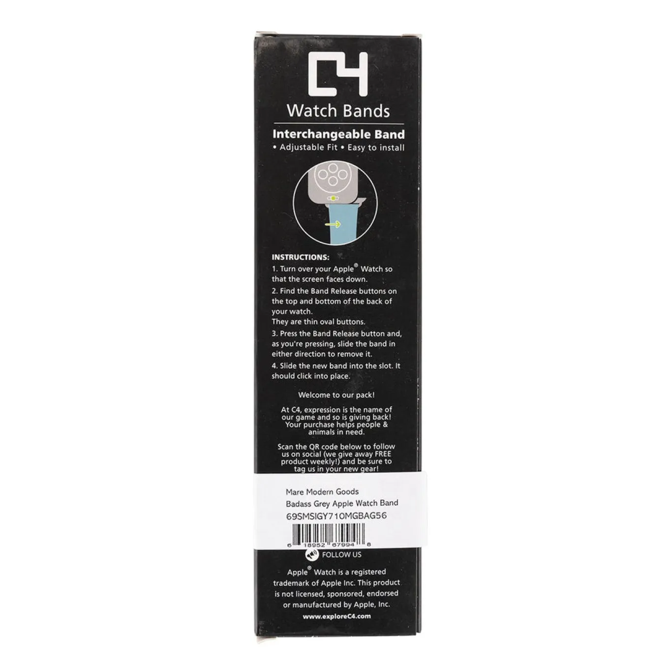 C4 Apple Watch Band