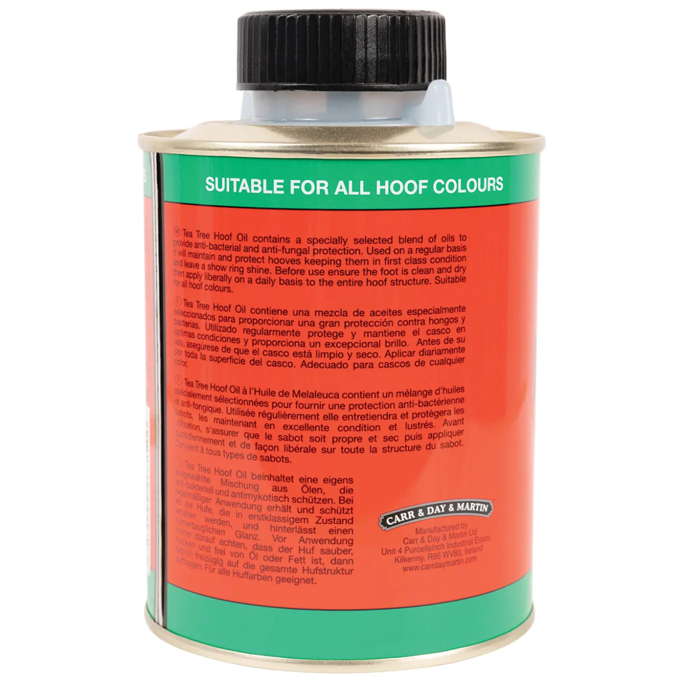 Carr & Day & Martin Cornucrescine Tea Tree Hoof Oil 500 mL
