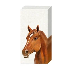 Carsim Farm Horse Cream 4 Ply Pocket Tissues