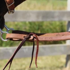 Copper Canyon Harness Leather Training Reins W/ Ties