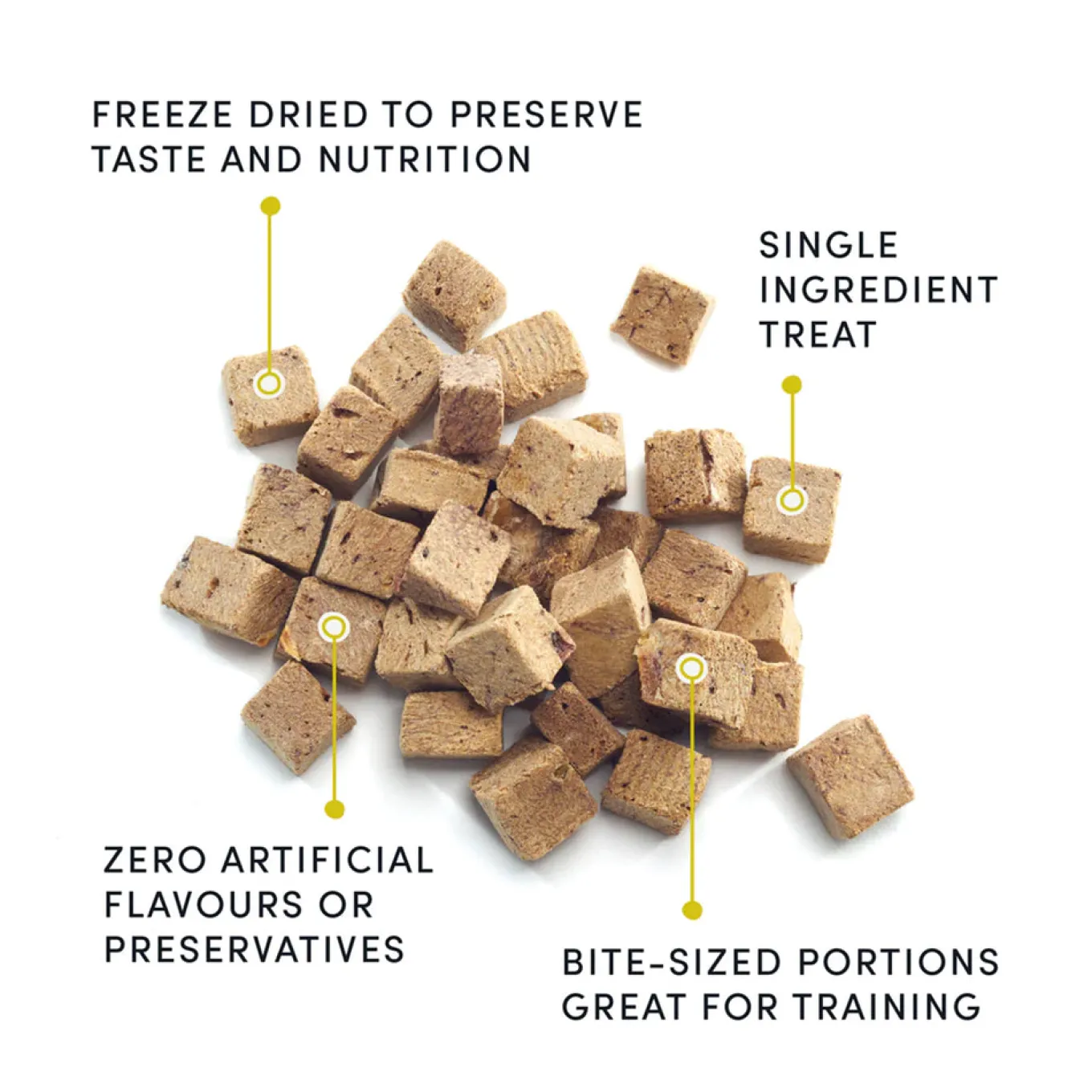 Crumps Freeze-Dried Beef Liver Mini Trainers 126 g