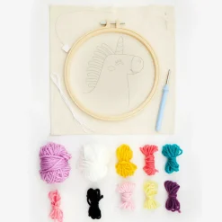 DIY Unicorn Punch Needle Kit