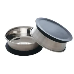 Dogit Stainless Steel Non-Skid Stay-Grip Dog Bowl