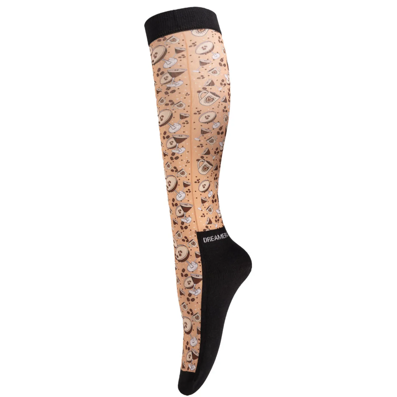 Dreamers & Schemers Espresso Yourself Boot Socks