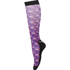 Dreamers & Schemers Mare Goods Heart Horse Boot Socks