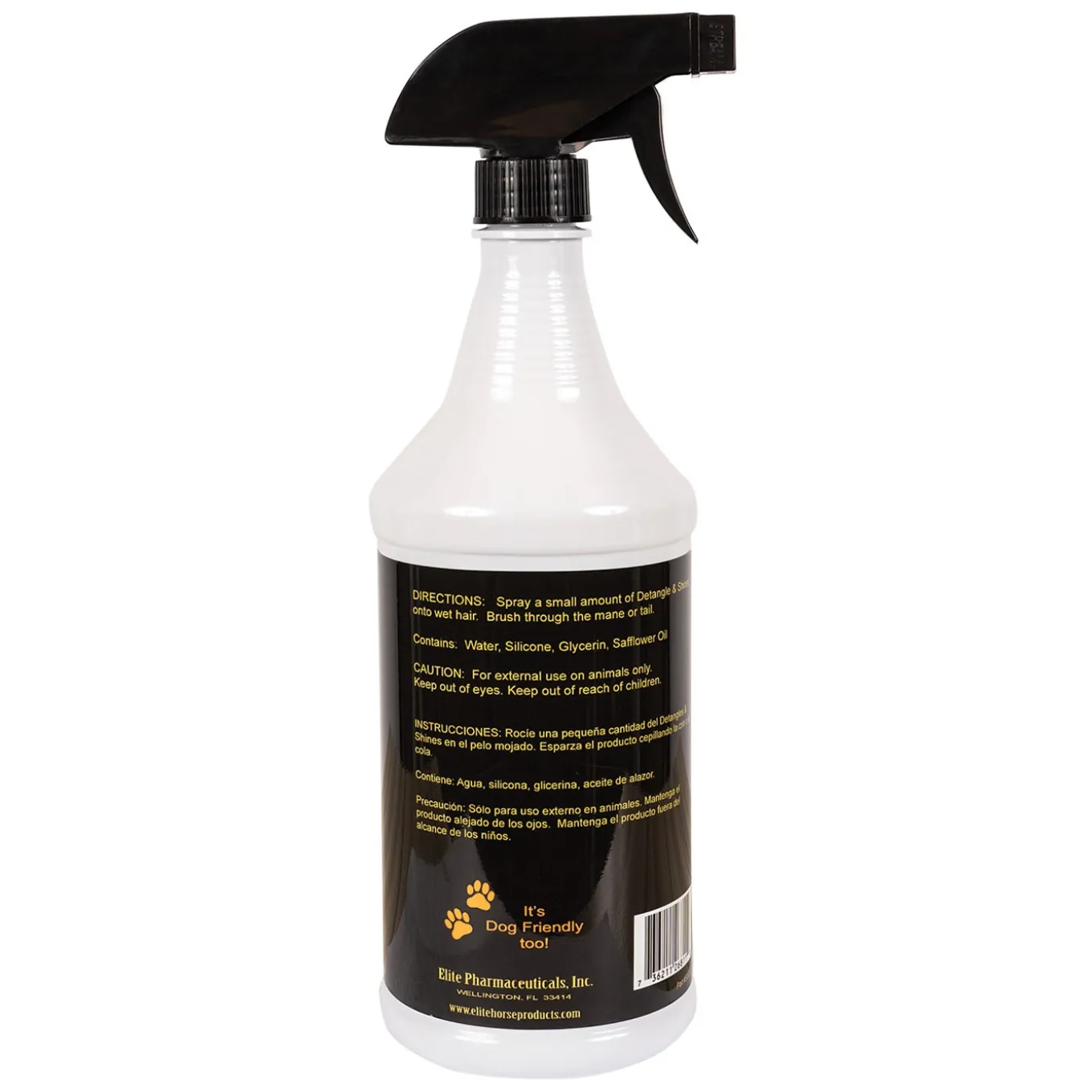 E3 Elite Equine Detangler & Shine 946 mL