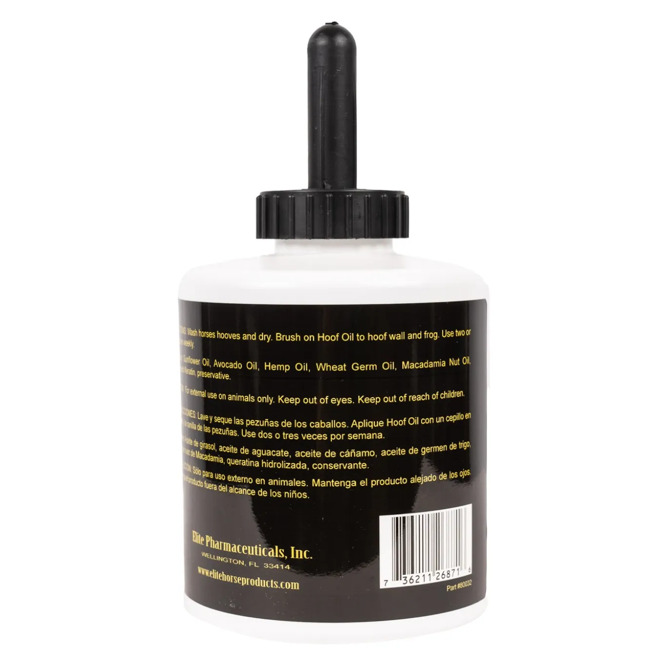 E3 Elite Equine Hoof Oil 946 mL