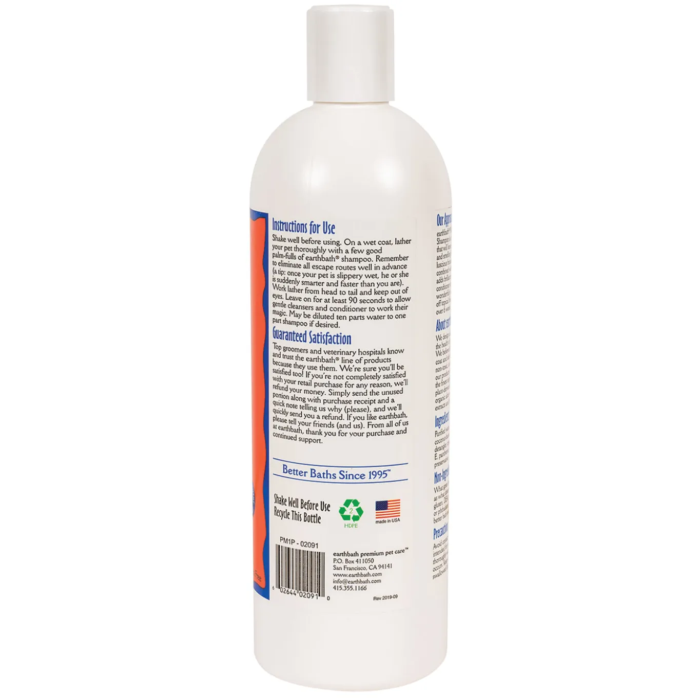 Earthbath Mango Tango Conditioning Shampoo 472 mL
