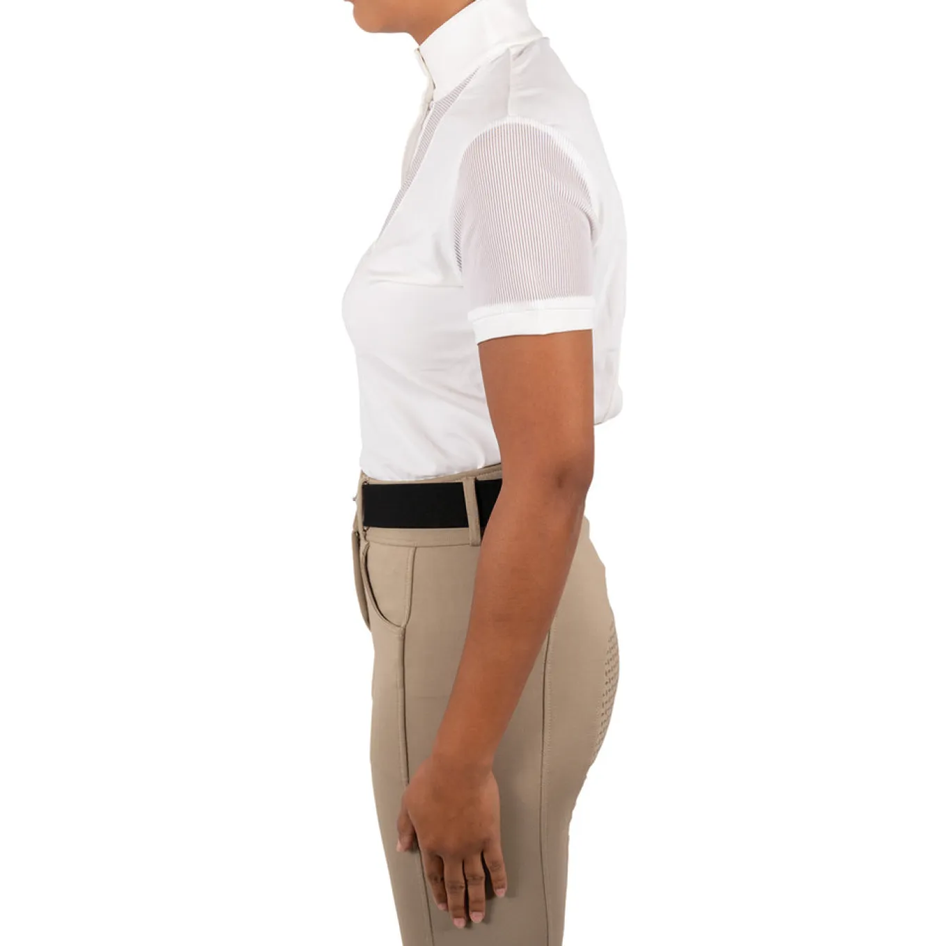 Elation Diamond Chiara Short Sleeve Show Shirt