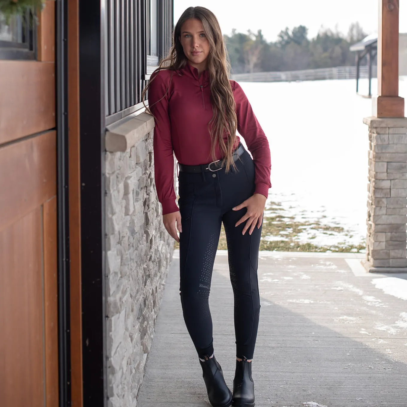 Elation Diamond Lucien Full Seat Winter Breech