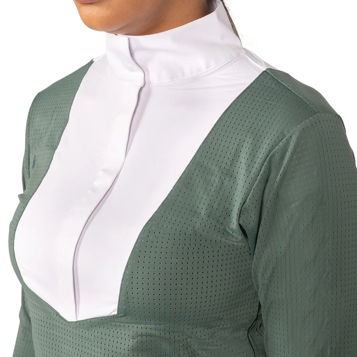 Elation Platinum Bellagio Bib Long Sleeve Show Shirt