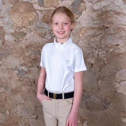 Elation Platinum Ferrara Short Sleeve Show Shirt - Kids'