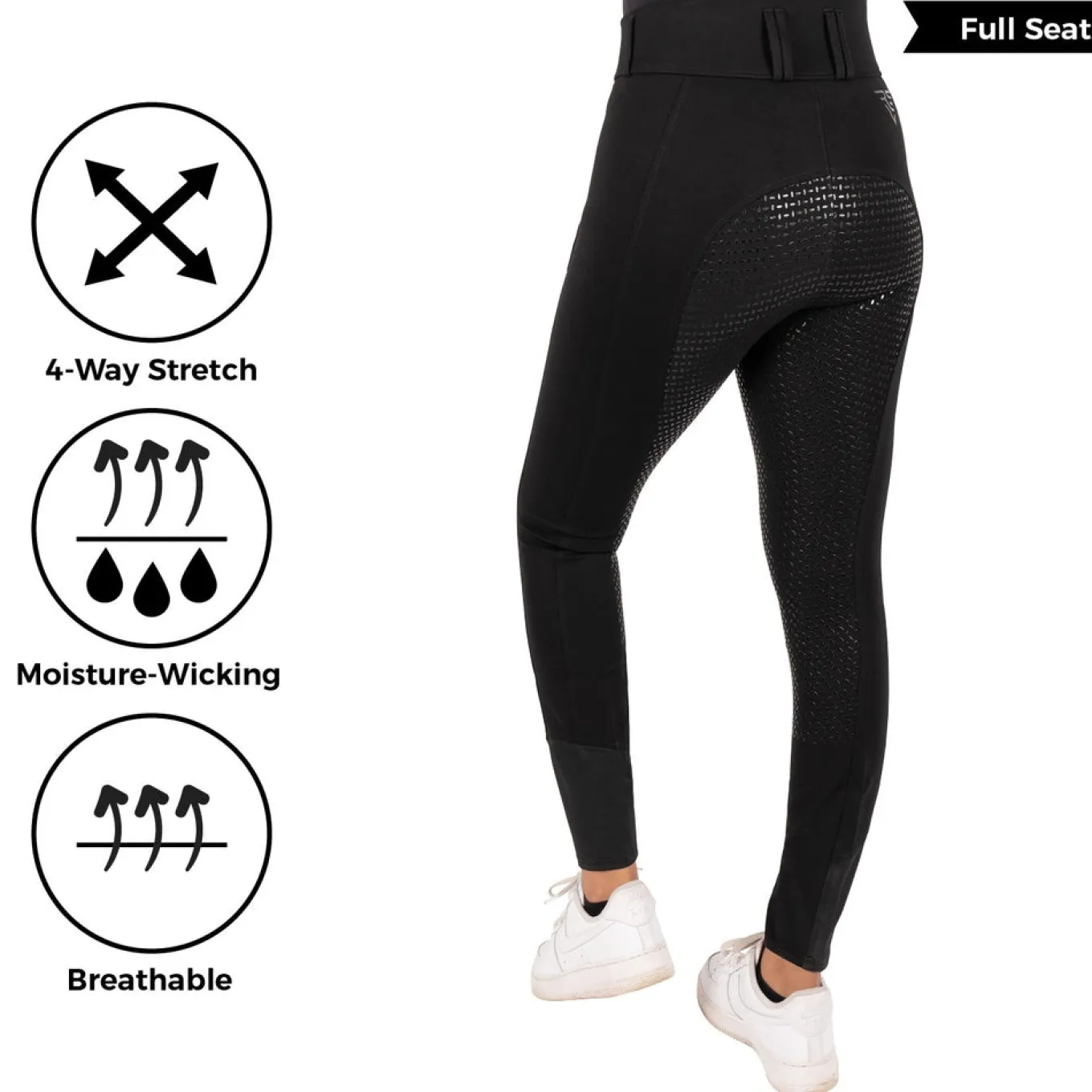 Elation Red Label Sport High Rise Full Seat Breech