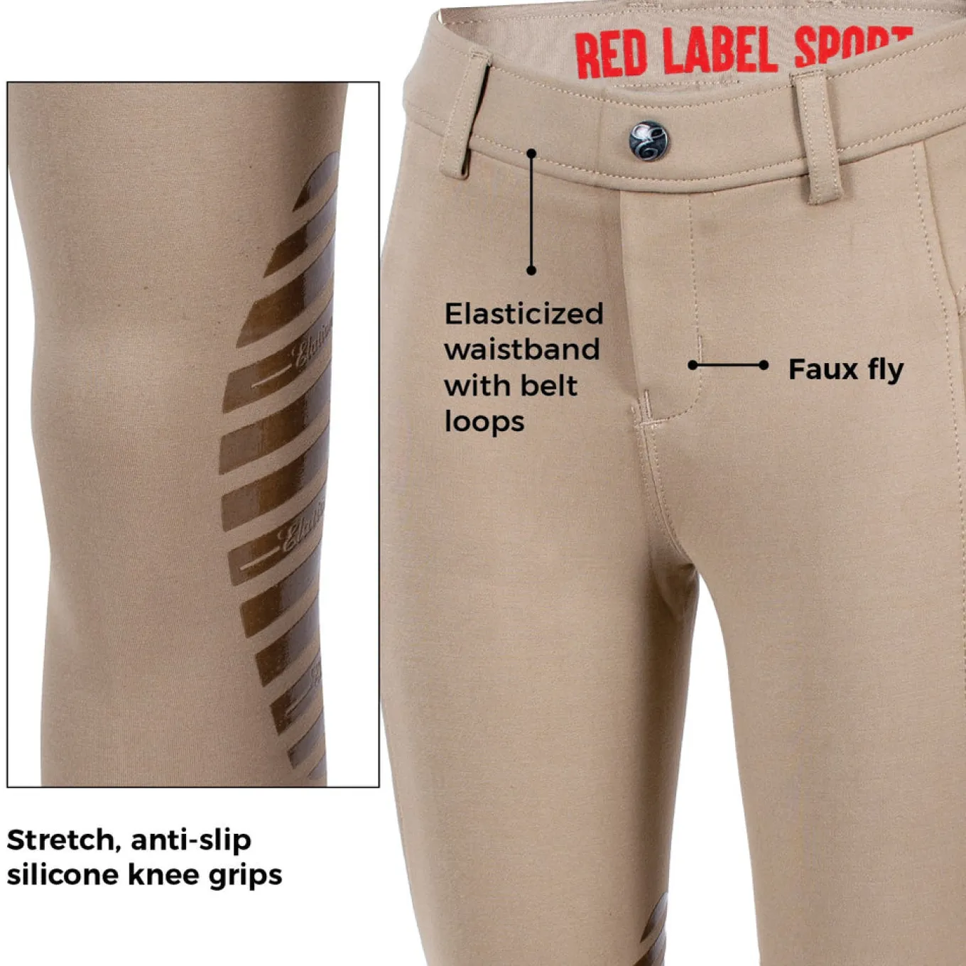 Elation Red Label Sport Pull-On Breech - Kids'