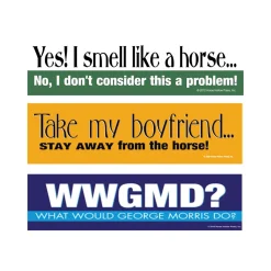 Equestrian Bumper Stickers