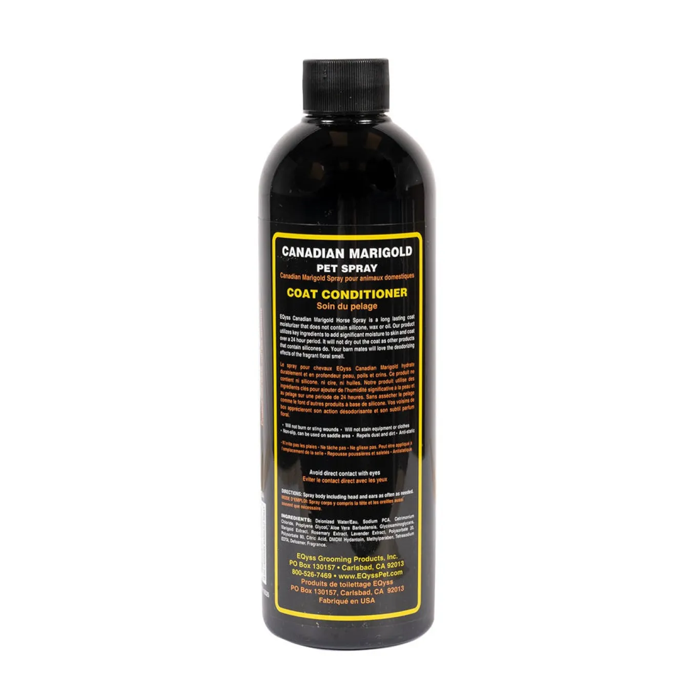Eqyss Marigold Coat Conditioner Pet Spray 473 mL