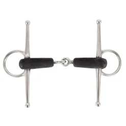 EvoEq Full Cheek Rubber Snaffle Bit