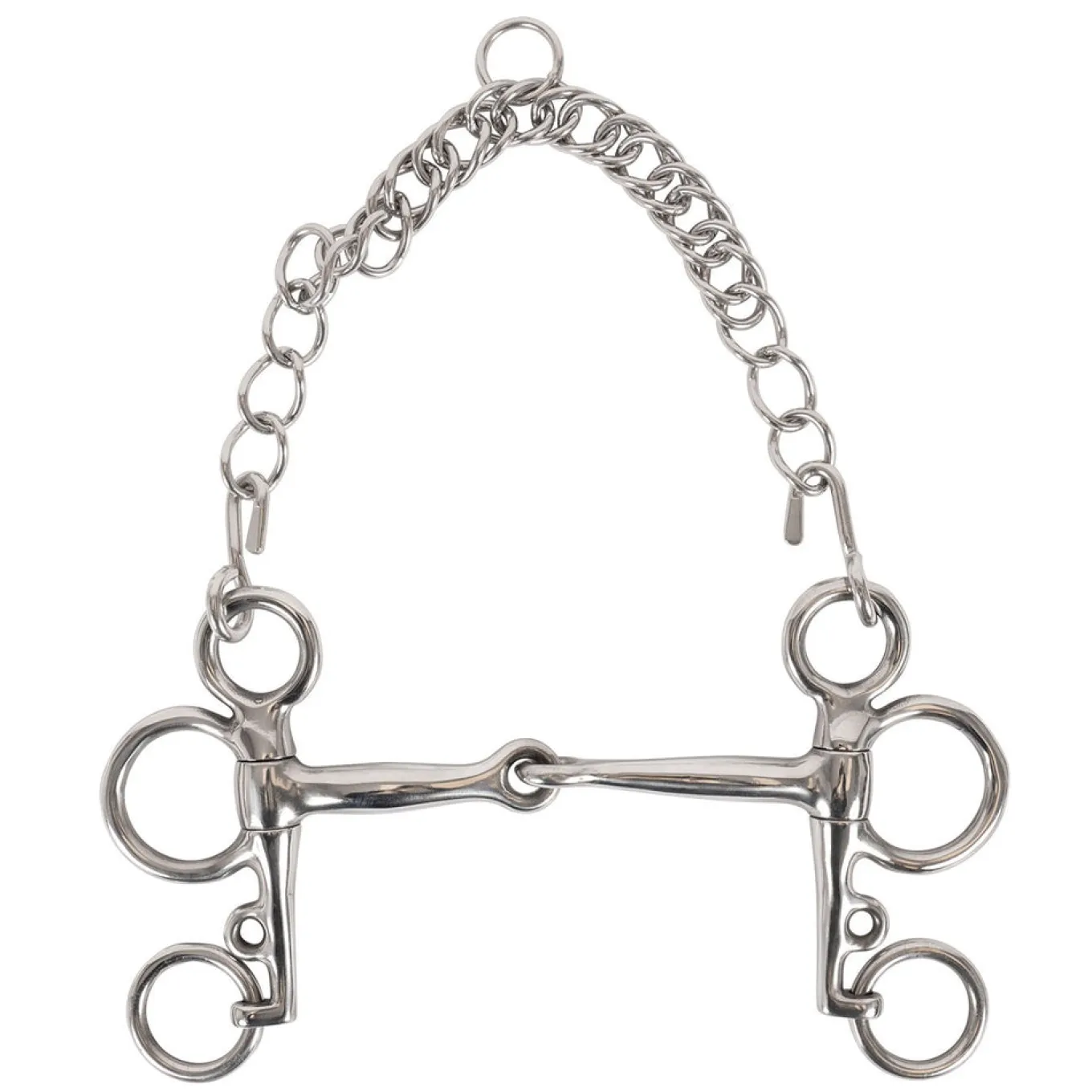 EvoEq Short Shank Tom Thumb Single Jointed Pelham Bit