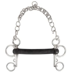 EvoEq Tom Thumb Mullen Mouth Rubber Pelham Bit
